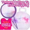 image:imageHedstrom Marbleized Blue Hopper15InchPink Marble