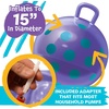 image:imageThe Original Hedstrom Green Striped 15 Hopper BallPurple