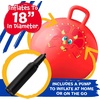 image:imageThe Original Hedstrom Hopper Ball Purple Unicorn inflates up to 18Dinosaur