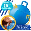 image:imageThe Original Hedstrom Metallic Purple Fun Hopper Ball inflates up to 15Blue