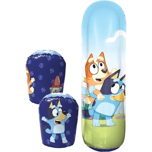 image:imageHedstrom Bluey Bop Bag Combo amp Glove Set  Inflatable Punching Bag for Ages 4 and Above Inflates to 36 Inches